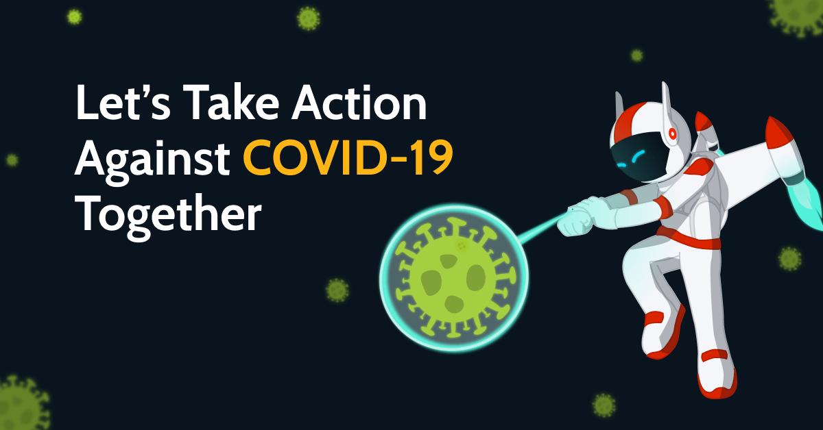 Laten we samen actie ondernemen tegen Covid-19